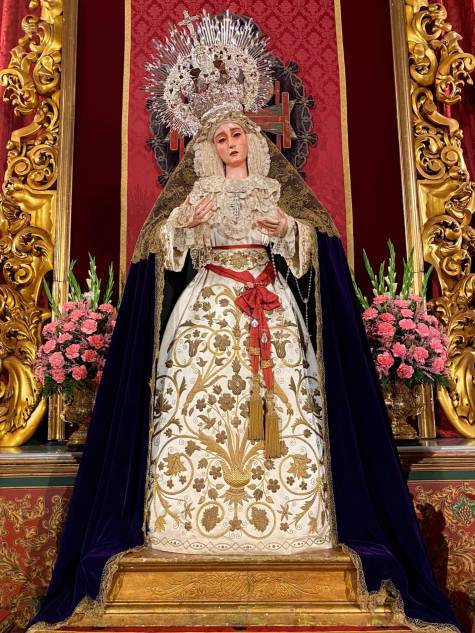 La Virgen del Subterráneo podría salir el 31 de octubre en vía lucis 