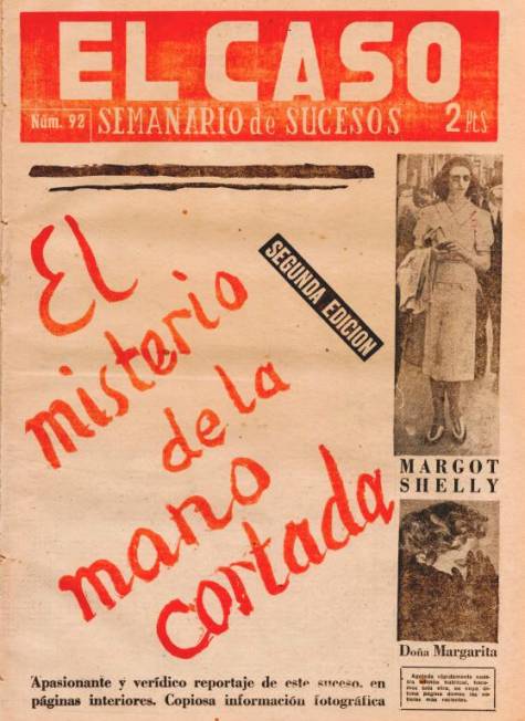 70 aniversario de la aparición en 1952 del mítico semanario de sucesos El Caso 
