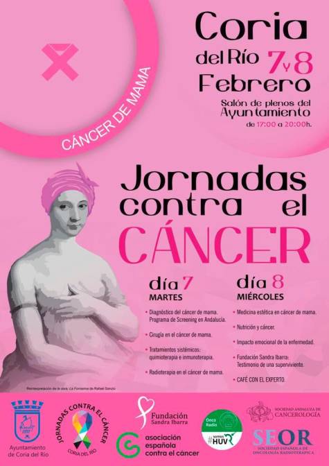 Jornadas contra el cáncer en Coria del Río