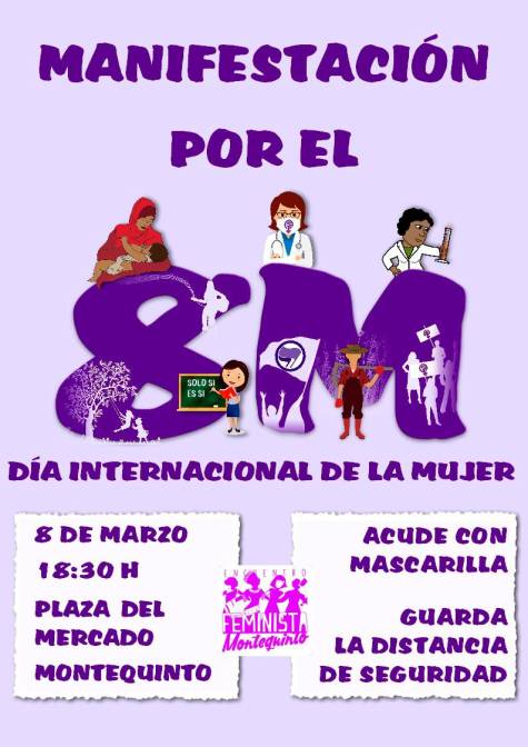 El movimiento feminista en Montequinto saldrá a las calles este 8M
