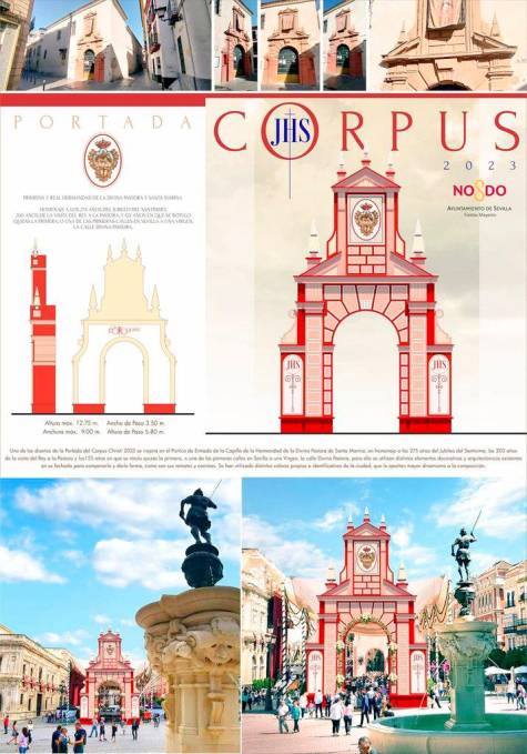 La Pastora de Santa Marina y el Cristo de Burgos en las portadas del Corpus