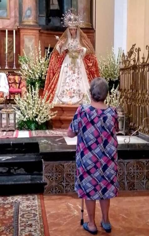 La Virgen de Villadiego recibe culto desde este viernes en Peñaflor