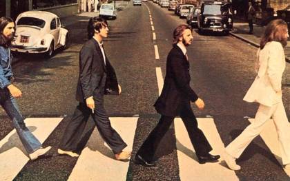 La enblemática tapa del álbum ‘Abbey Road’.