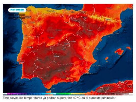 Las temperaturas suben mañana y AEMET avisa a Sevilla por riesgo de calor