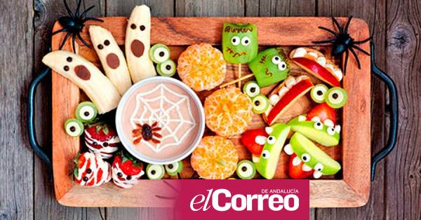 5 recetas de Halloween con fruta para hacer con los niños