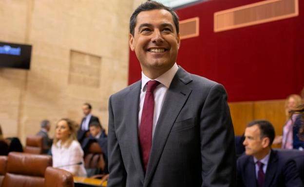 Juanma Moreno Bonilla ya tiene, otra vez, cara de presidente