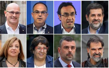 Sentencia del procés: Condenas de hasta 13 años para los líderes independentistas por sedición