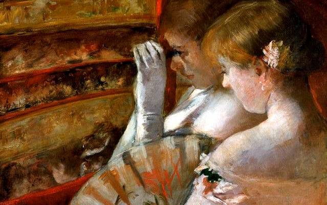 Mary Cassatt. En el Palco (1879)