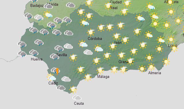 Las lluvias amenazan el Lunes Santo: previsión en Sevilla por horas