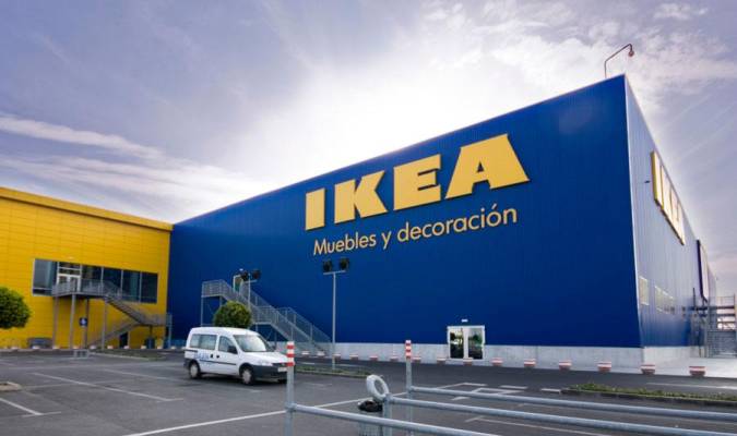 Un centro comercial de Ikea.