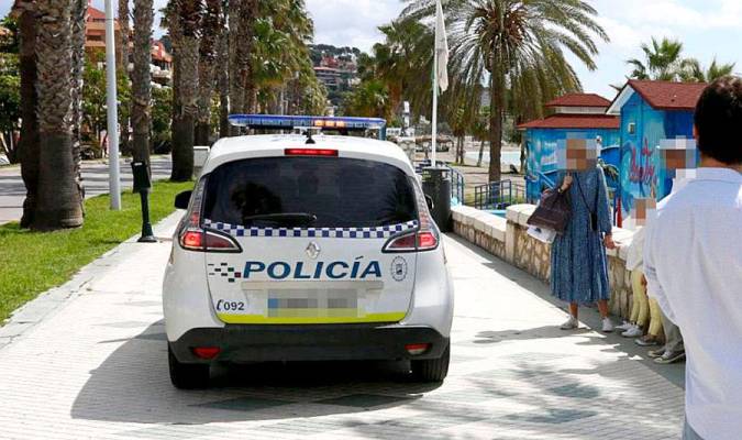 Un coche de la Policía Local de Málaga. / E.P.