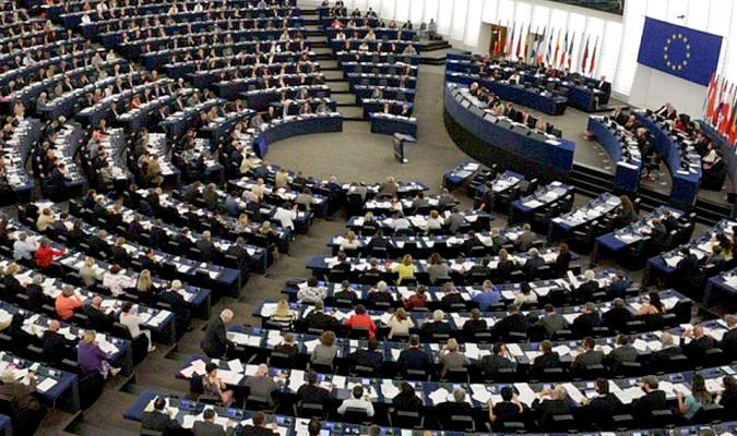 Imagen del pleno del Parlamento Europeo. / EFE