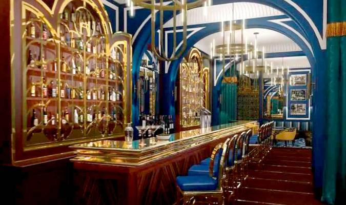 El Bar Americano del hotel Alfonso XIII
