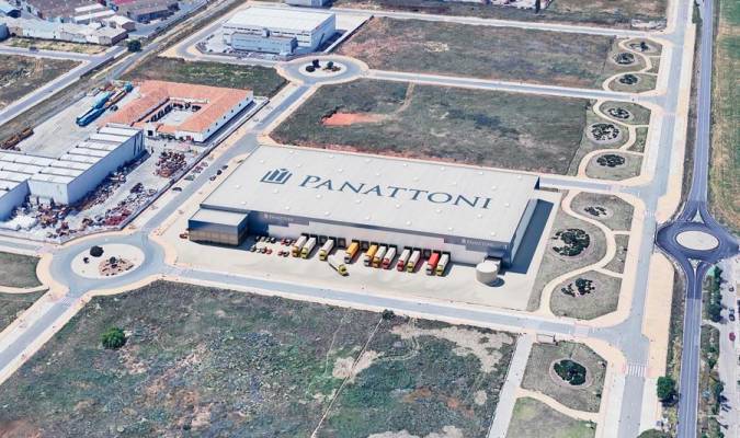 Recreación de la planta de Panattoni en Alcalá de Guadaíra.