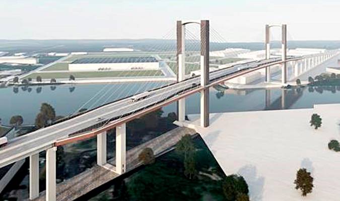 Proyecto de sustitución de los tirantes del puente del Centenario.