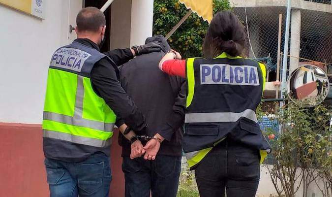 Imagen del detenido. / Policía Nacional