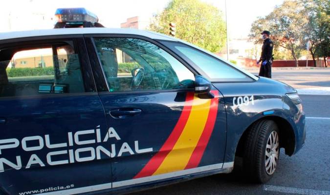 Vehículo de la Policía Nacional. / El Correo