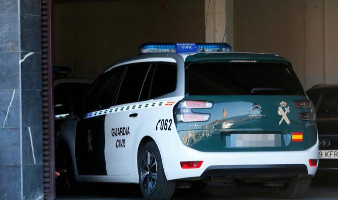Un vehículo de la Guardia Civil. / El Correo