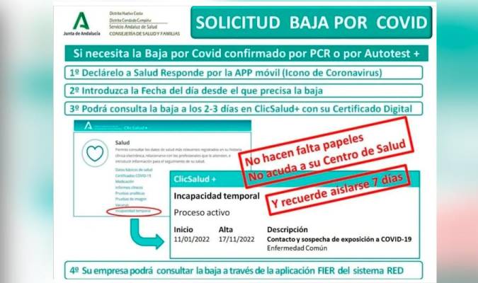 Los Jóvenes Empresarios de Sevilla denuncian el nuevo sistema de baja Covid online