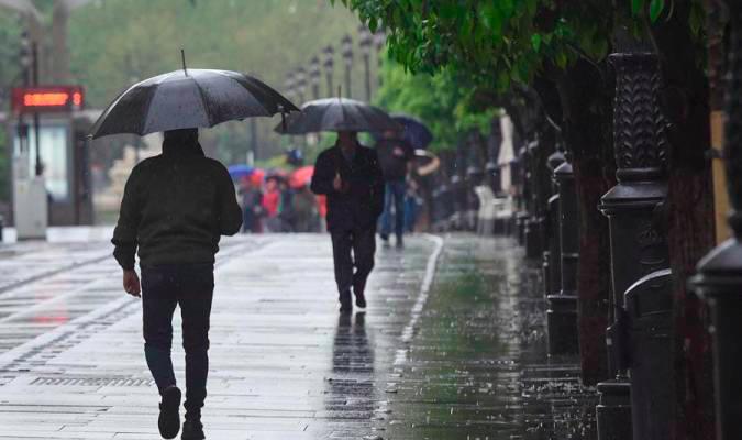 Final de la tregua: Las lluvias vuelven este lunes a Sevilla