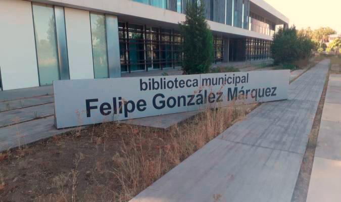 Biblioteca Felipe González en el Casco Antiguo.