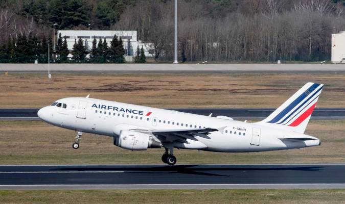 Un avión de Air France. / E.P.