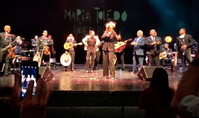 María Toledo, una flamenca, ranchera espectacular