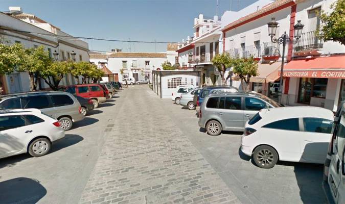 Una calle de Lebrija. / Google Maps