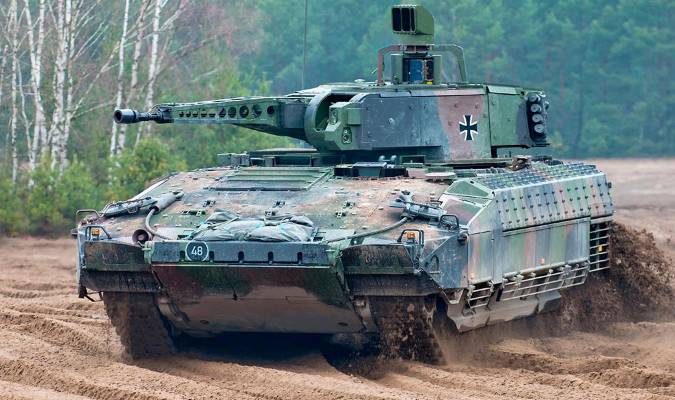 Un vehículo de combate de infantería tipo Puma. / KMW