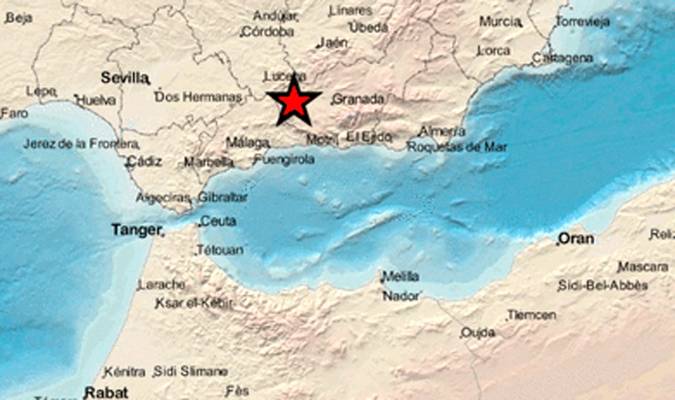 Registrados dos terremotos en Granada