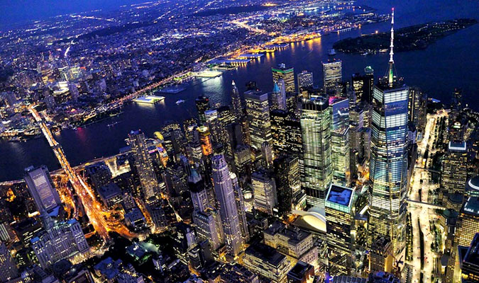 Vista aérea de Manhattan (Nueva York). / El Correo