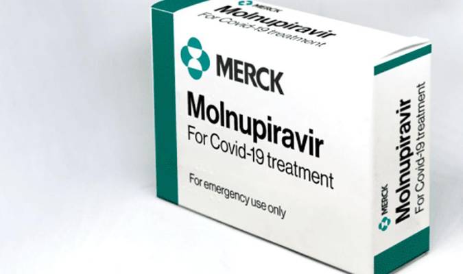El fármaco contra la Covids Molnupiravir.