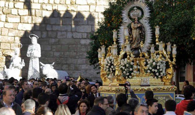 Agenda cofrade: Dos procesiones ‘inmaculistas’ para este puente en Sevilla