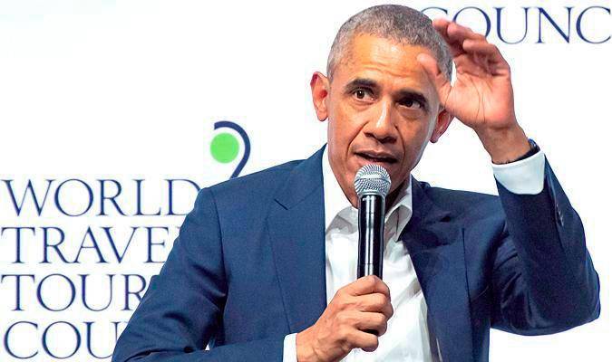 Obama participó hace dos meses en Sevilla en la Cumbre Mundial del Turismo. / Efe