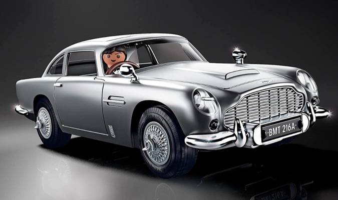 El James Bond Aston Martin DB5 - Edición Goldfinger de Playmobil.