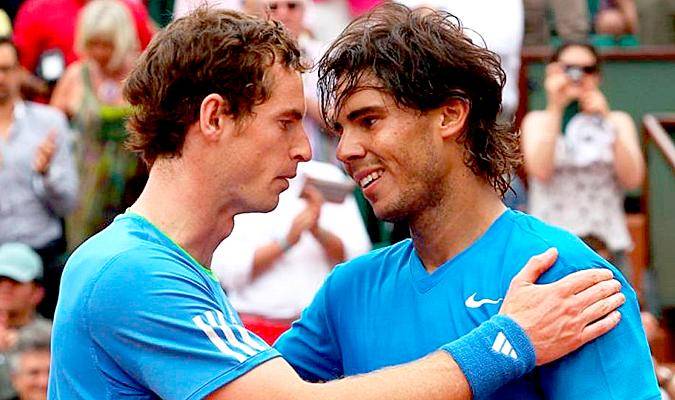 Rafa Nadal y Andy Murray. / EFE