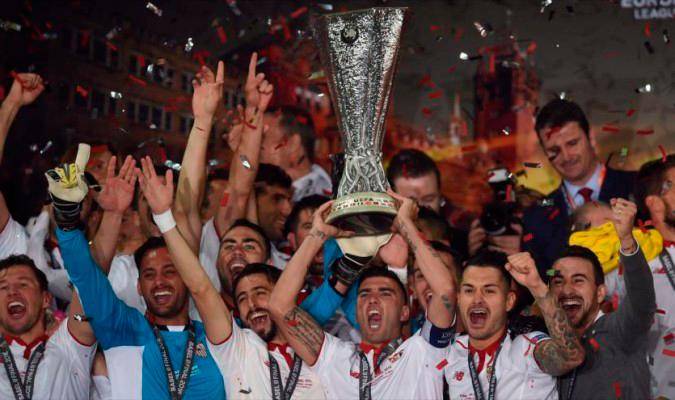 El Sevilla, campeón de la Europa League 2016. / Efe