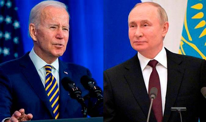 Biden advierte a Putin de «costes graves» para Rusia si invade Ucrania