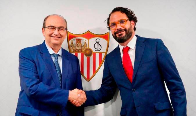 Presidente y director deportivo del Sevilla FC