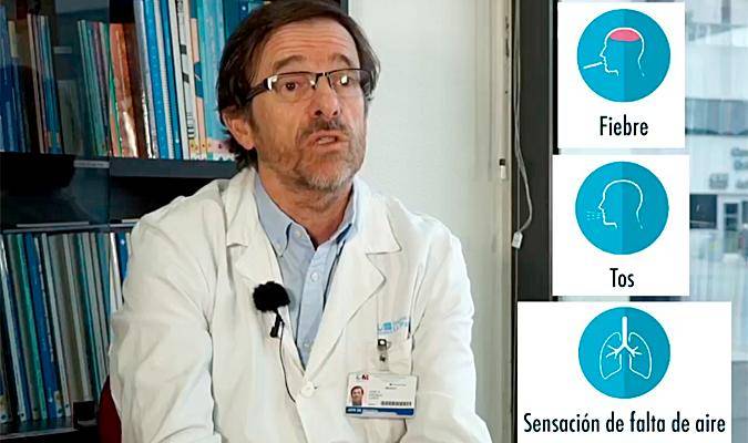 El doctor José Ramón Arribas, jefe de Sección de Medicina Interna-Enfermedades Infecciosas del Hospital La Paz-Carlos III. / El Correo