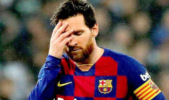 Leo Messi en su etapa en el FC Barcelona. / EFE