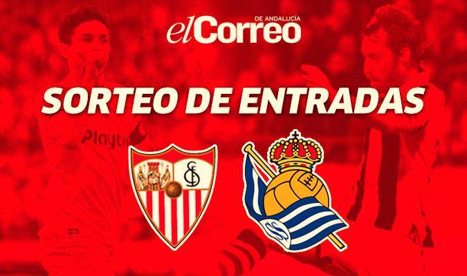 Sorteo de entradas dobles para ver el Sevilla FC – Real Sociedad