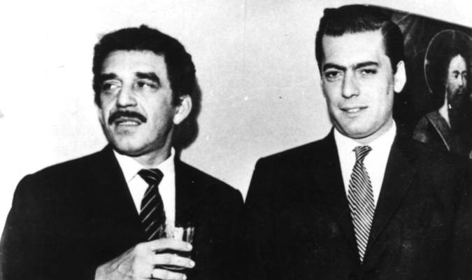 Gabriel García Márquez y Mario Vargas Llosa.