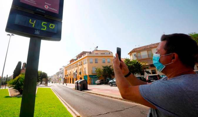 La Aemet activa el aviso amarillo en Sevilla, Córdoba y Granada por altas temperaturas