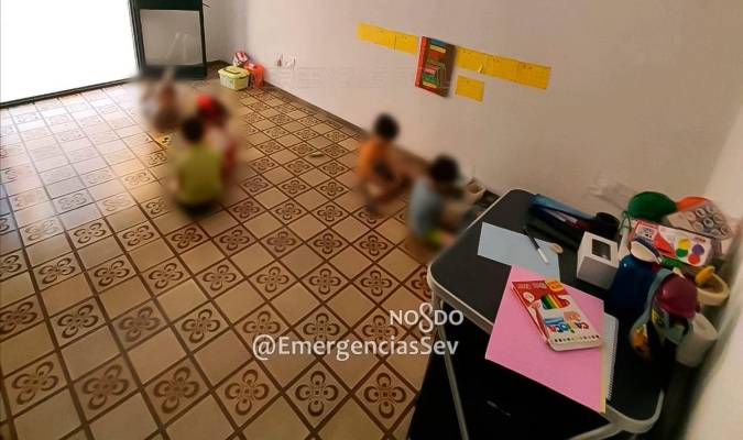 Clausurada una guardería clandestina en Sevilla con 12 menores