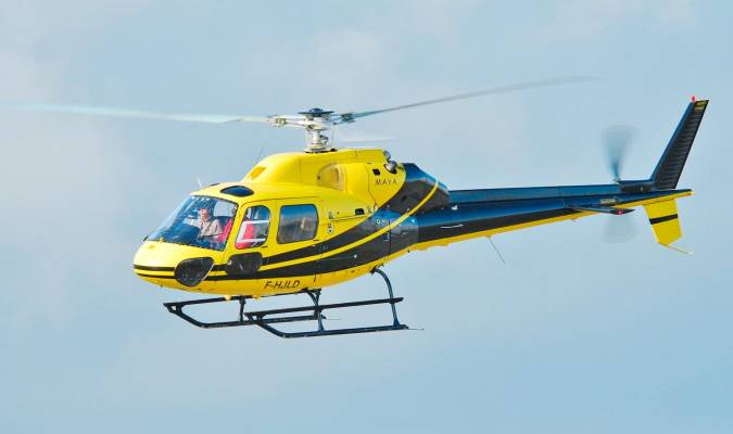El Eurocopter AS355.