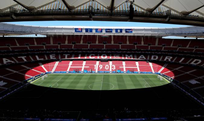 Estadio Wanda Metropolitano. / EFE