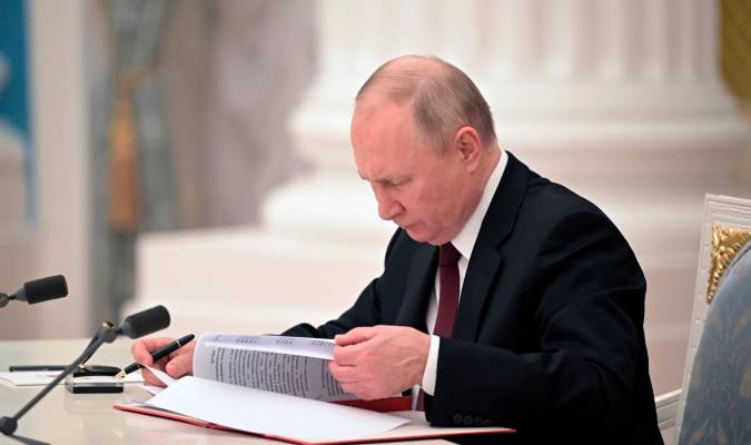 El presidente ruso, Vladimir Putin, en una imagen de archivo. EFE/EPA