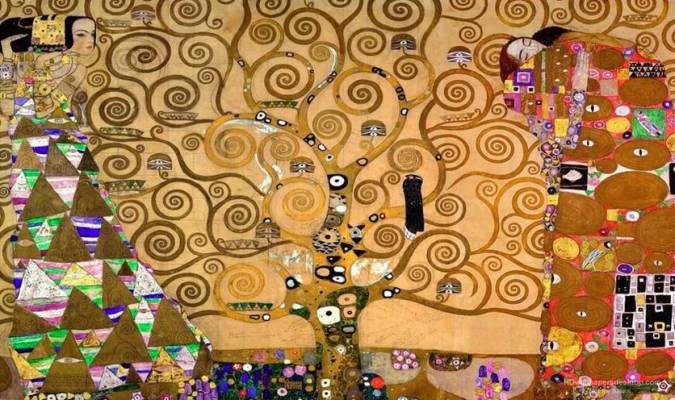 «El árbol de la vida» (1905) de Gustav Klimt.