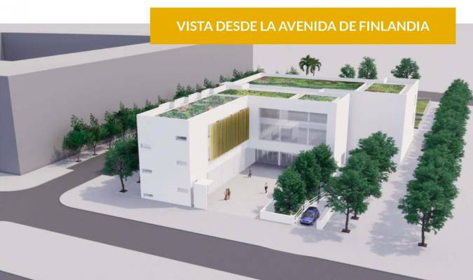 Así será el nuevo centro cívico Bermejales-El Cano